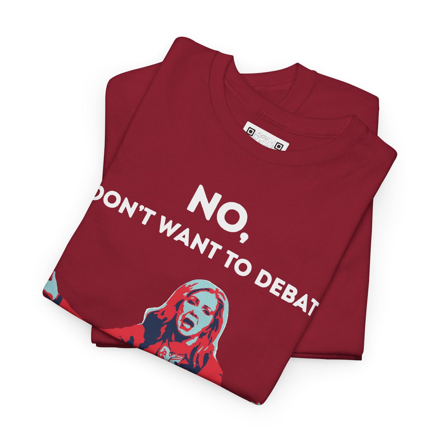 “NO, I DON’T WANT TO DEBATE JERRI GREEN” Funny Graphic T-Shirt -TN 2026 Anti-Marsha Merch