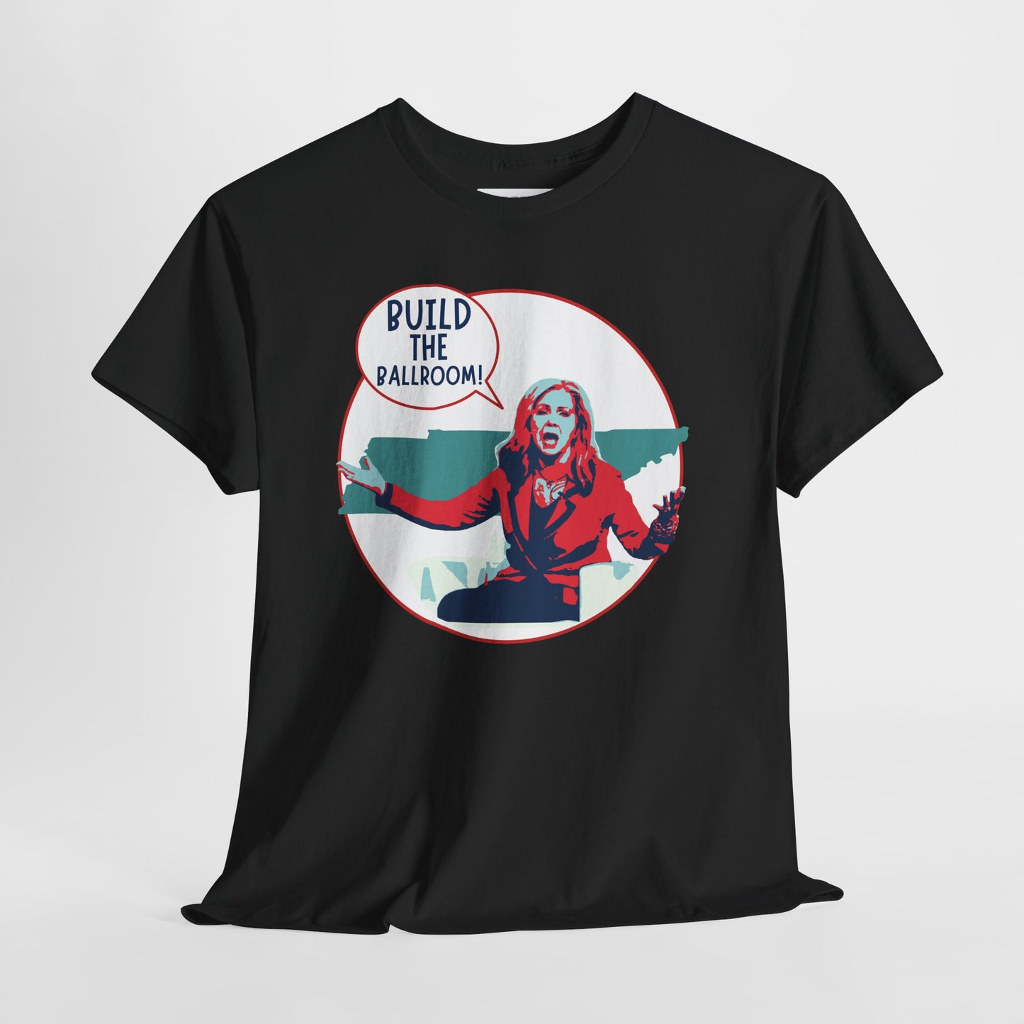 "Build the Ballroom" Anti-Marsha Blackburn Meme T-Shirt – TN 2026