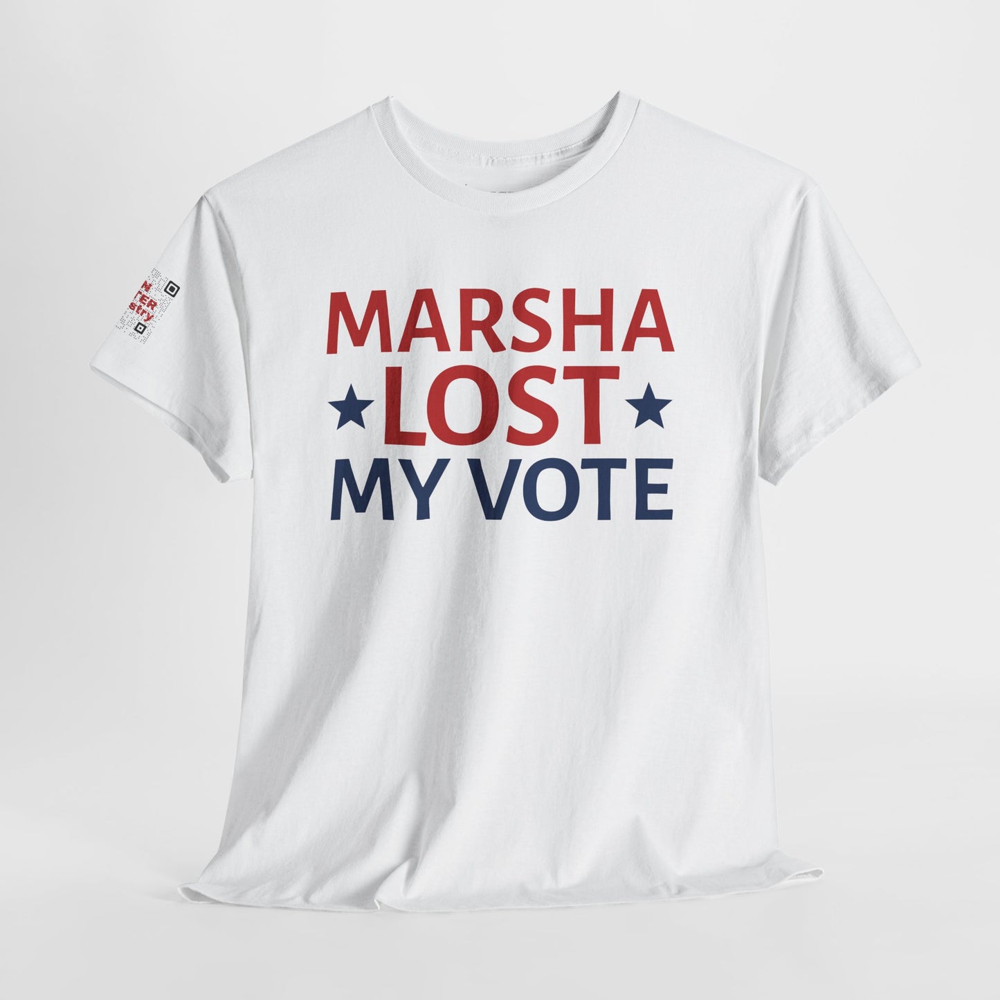 "Marsha Lost My Vote" Anti-Marsha Blackburn T-Shirt | TN Governor Election 2026