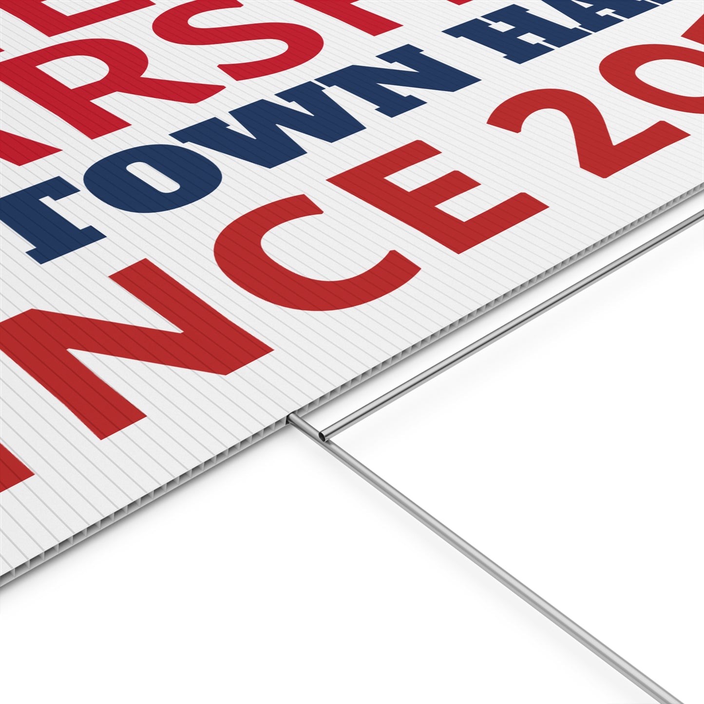 "Where's Marsha? No Town Hall Since 2017" Yard Sign | Anti-Marsha Blackburn TN 2026