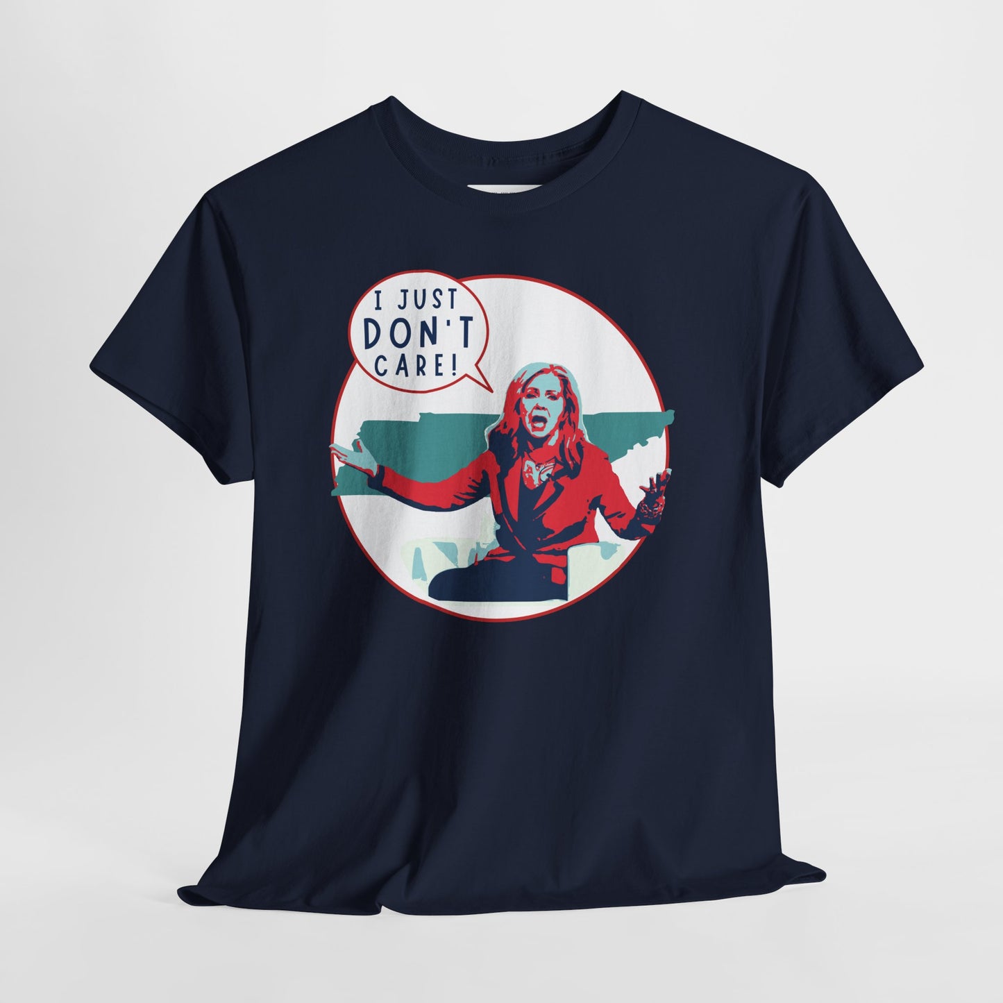 "I Just Don't Care" Anti-Marsha Blackburn T-Shirt | TN 2026
