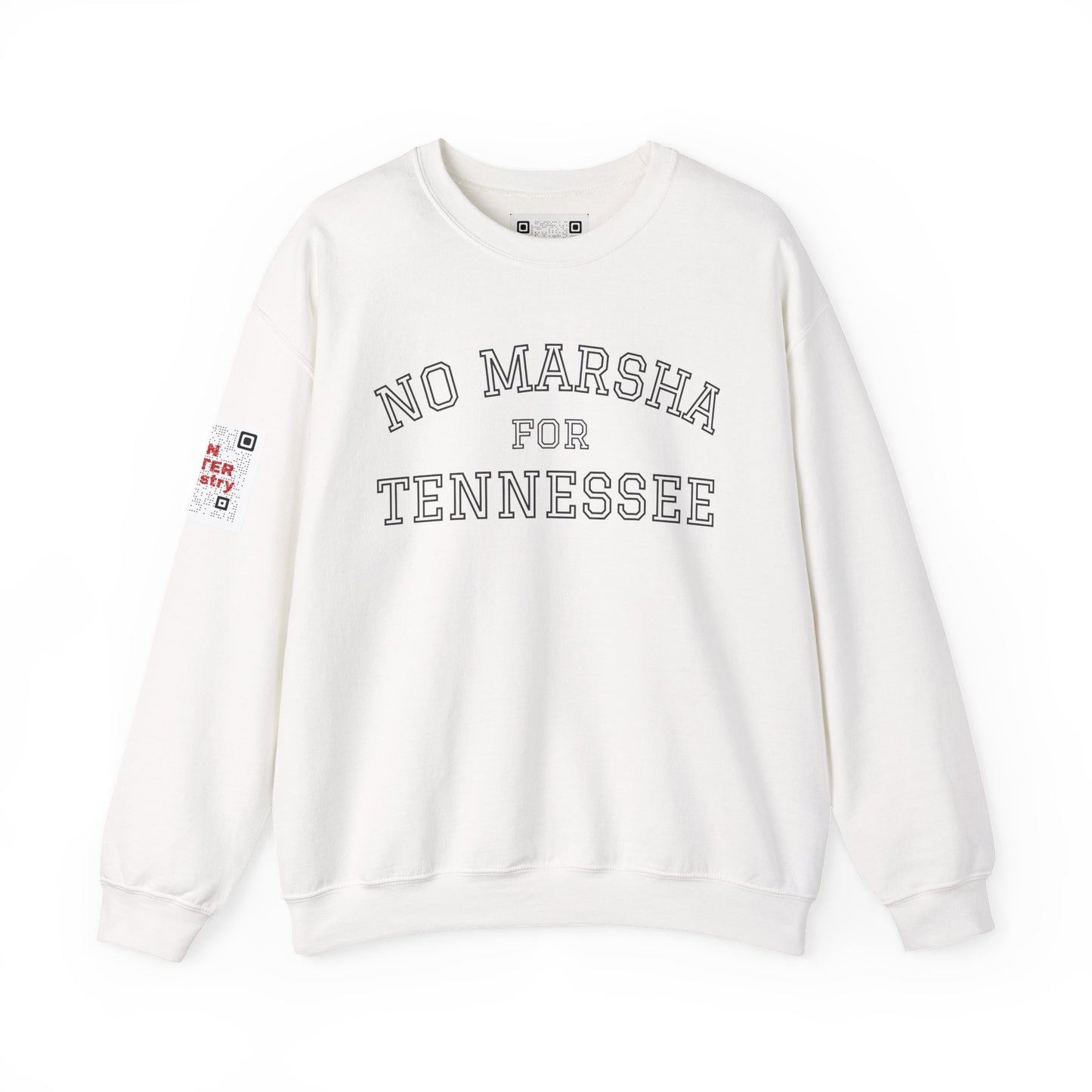 "No Marsha for Tennessee" Anti-Marsha Blackburn Sweatshirt | TN Governor Election 2026