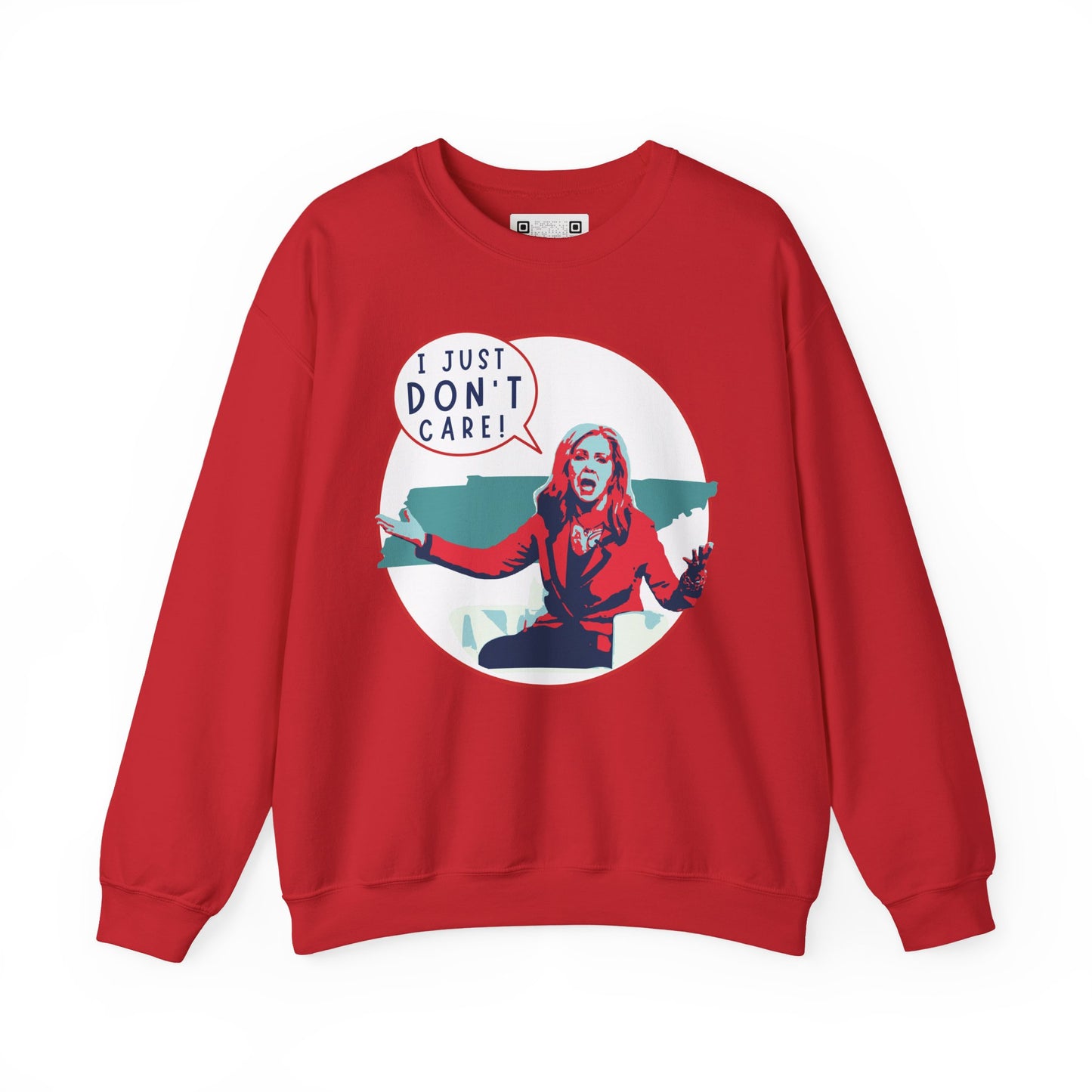 "I Just Don't Care" Anti-Marsha Blackburn Sweatshirt | TN 2026