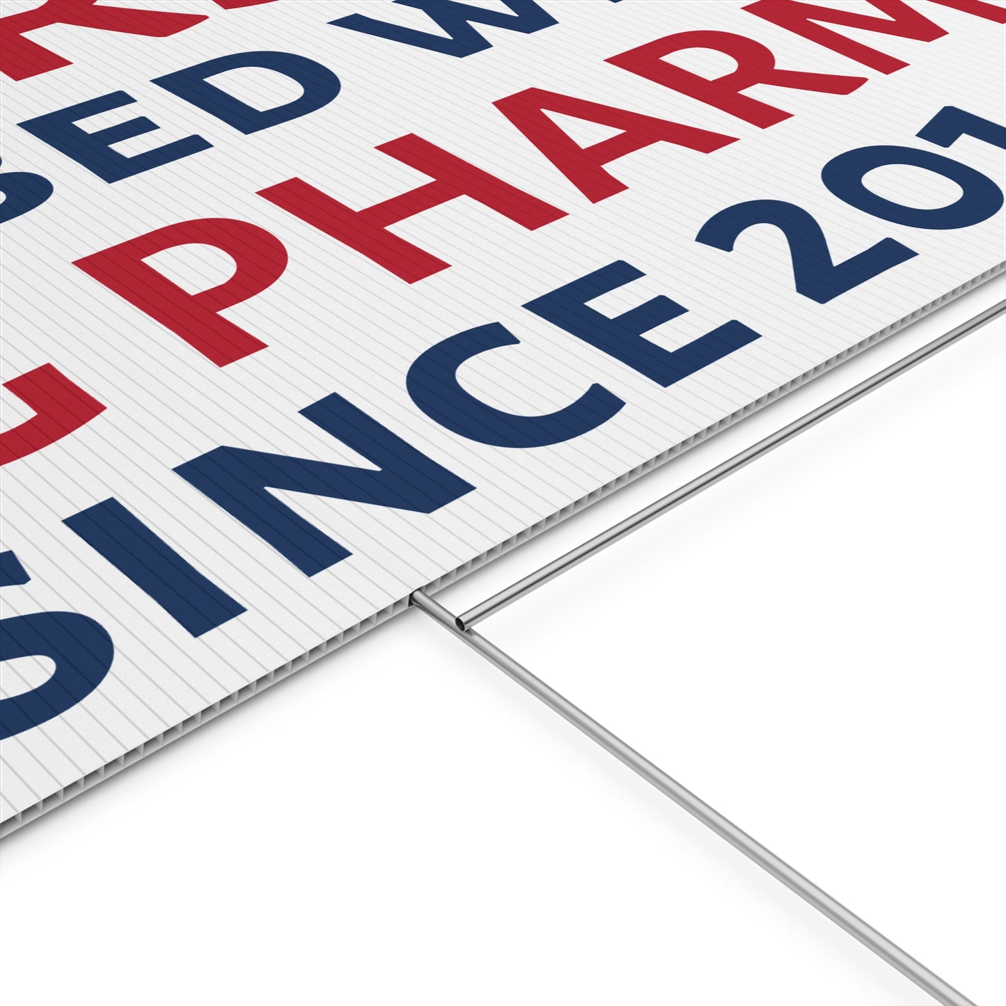 "Marsha in Bed with Big Pharma" Yard Sign | Anti-Marsha Blackburn TN 2026