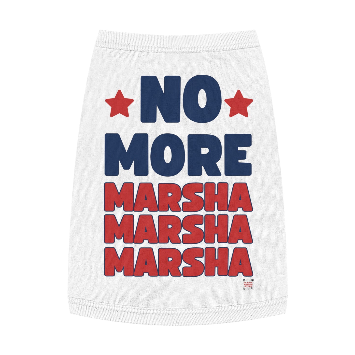 "No More Marsha Marsha Marsha" Anti-Marsha Blackburn Dog Tank Top – TN 2026