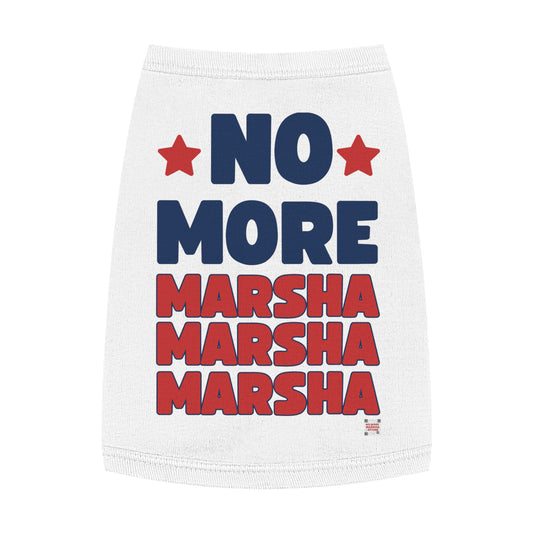 "No More Marsha Marsha Marsha" Anti-Marsha Blackburn Dog Tank Top – TN 2026