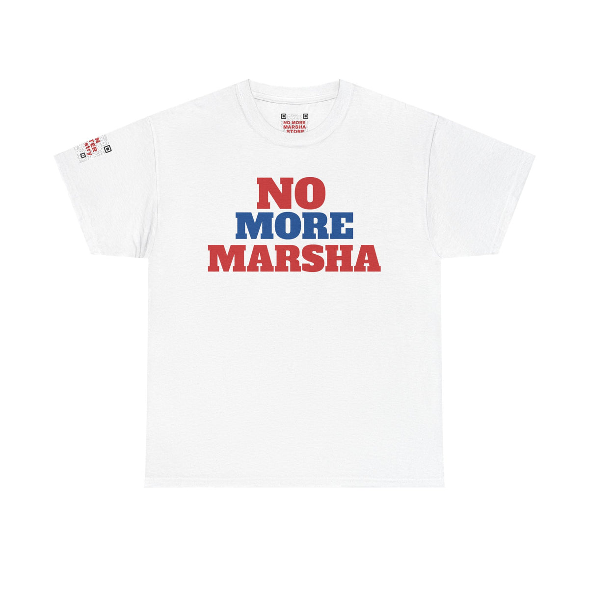 NO MORE MARSHA Unisex Crewneck T‑Shirt - Tennessee Governor Election Campaign 2026