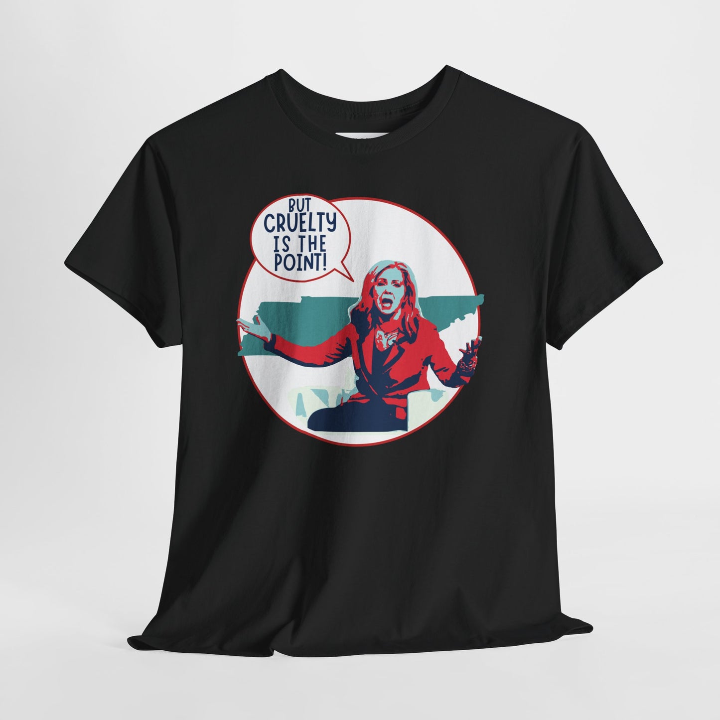 "Cruelty Is the Point" Anti-Marsha Blackburn T-Shirt | TN 2026