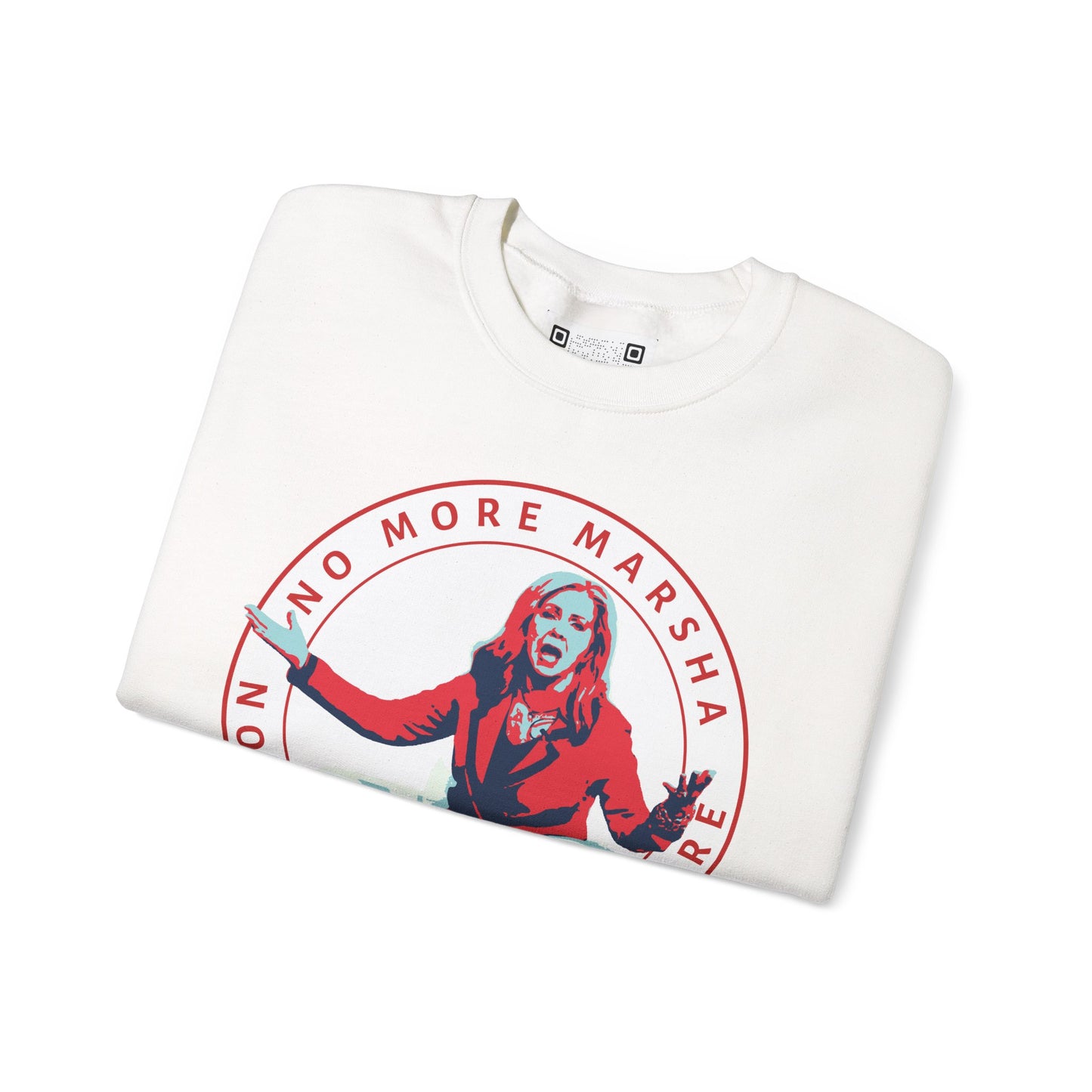 "No More Marsha" Logo Crewneck Sweatshirt | TN 2026 Anti-Marsha Blackburn