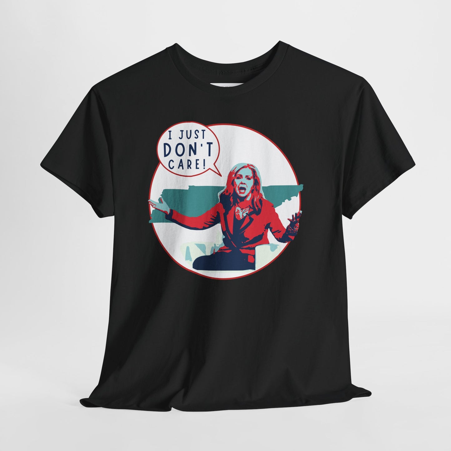 "I Just Don't Care" Anti-Marsha Blackburn T-Shirt | TN 2026