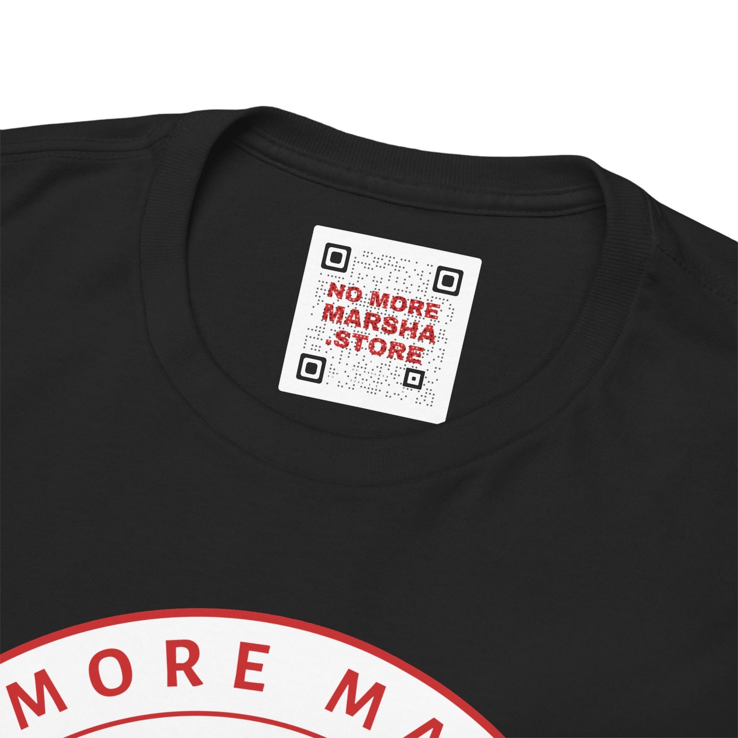 "No More Marsha" Logo Graphic Tee | TN 2026 Anti-Marsha Blackburn T-Shirt