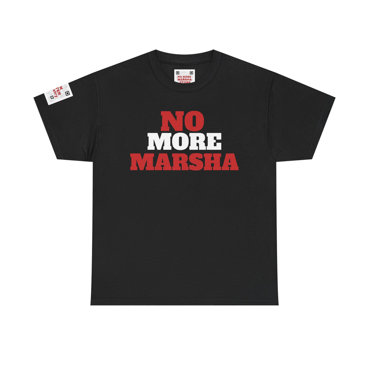 NO MORE MARSHA Unisex Crewneck T‑Shirt - Tennessee Governor Election Campaign 2026