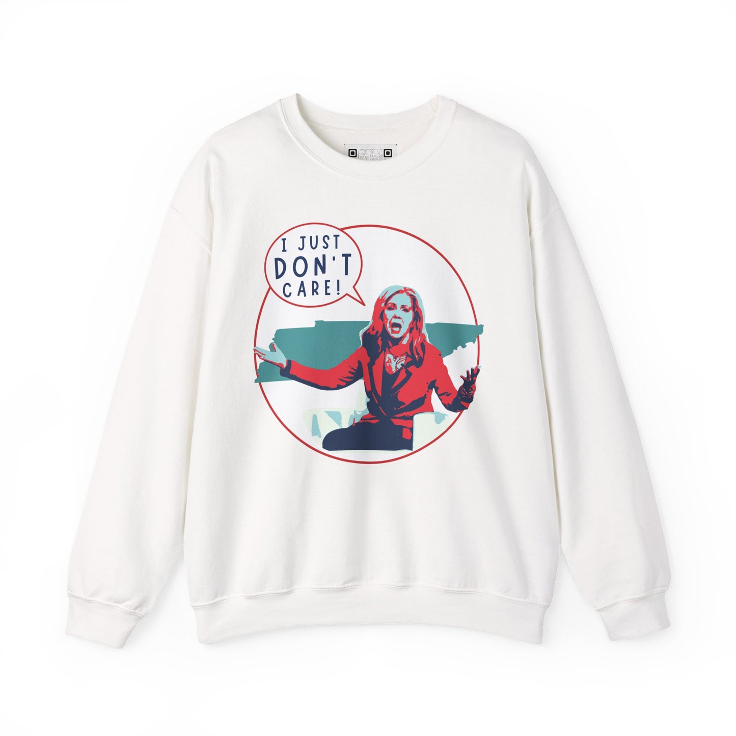 "I Just Don't Care" Anti-Marsha Blackburn Sweatshirt | TN 2026