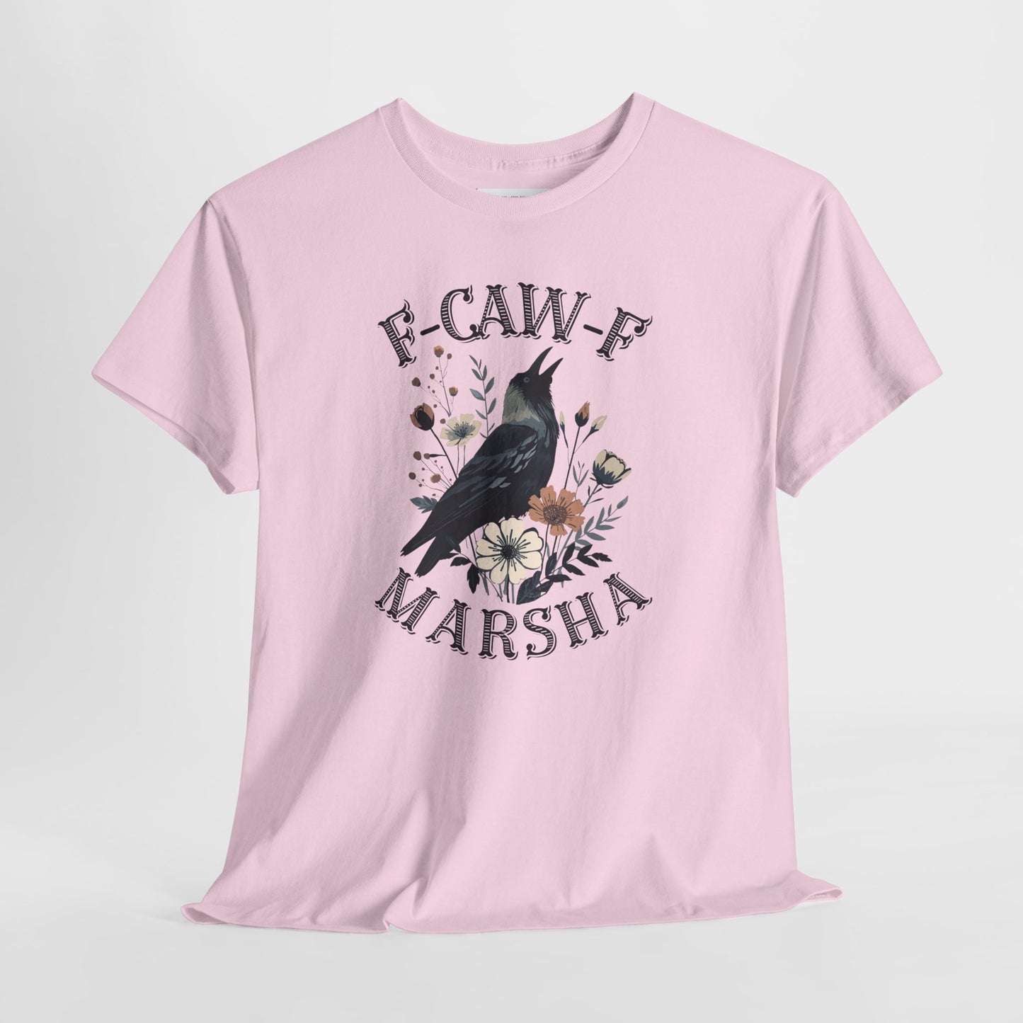 “F-CAW-F MARSHA” Wildflower Crow T-Shirt- TN 2026 Anti-Marsha Blackburn