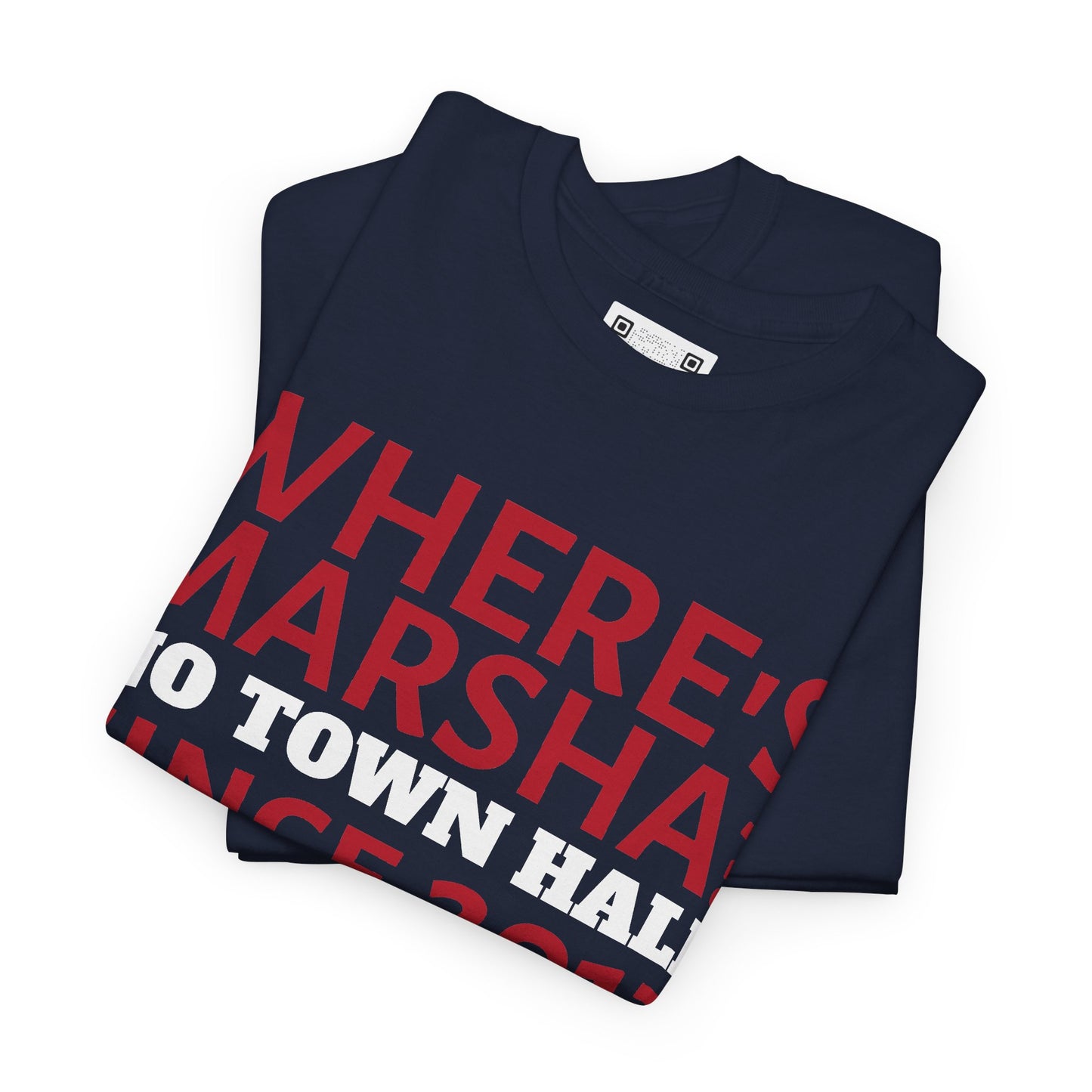 WHERE’S MARSHA? Unisex Crewneck T-Shirt - Tennessee Governor Election Campaign 2026