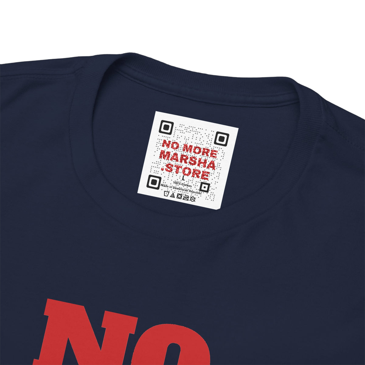 NO MORE MARSHA Unisex Crewneck T‑Shirt - Tennessee Governor Election Campaign 2026