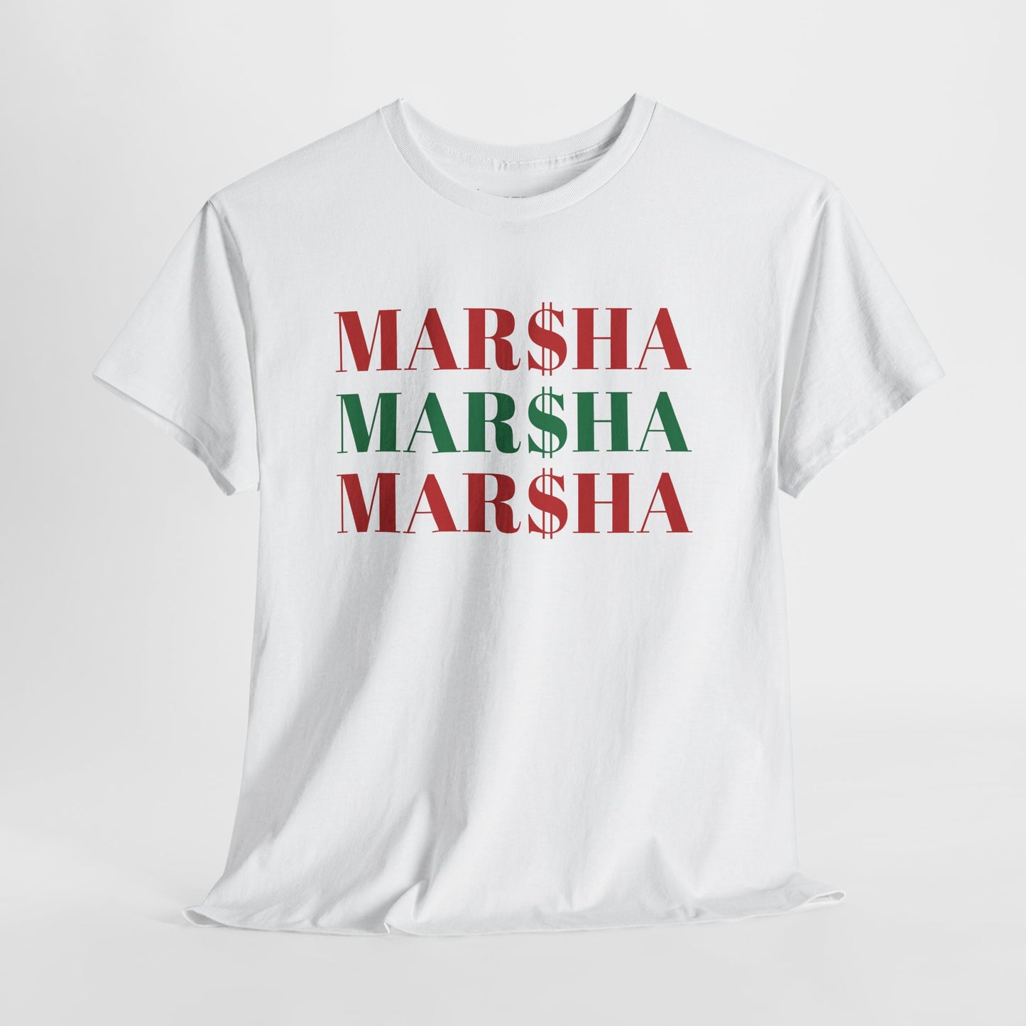 MAR$HA MAR$HA MAR$HA Unisex Crewneck T-Shirt | TN 2026 Anti-Marsha Blackburn