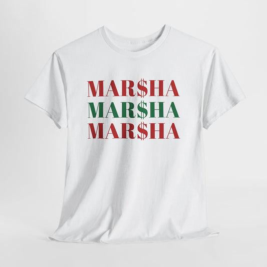 MAR$HA MAR$HA MAR$HA Unisex Crewneck T-Shirt | TN 2026 Anti-Marsha Blackburn