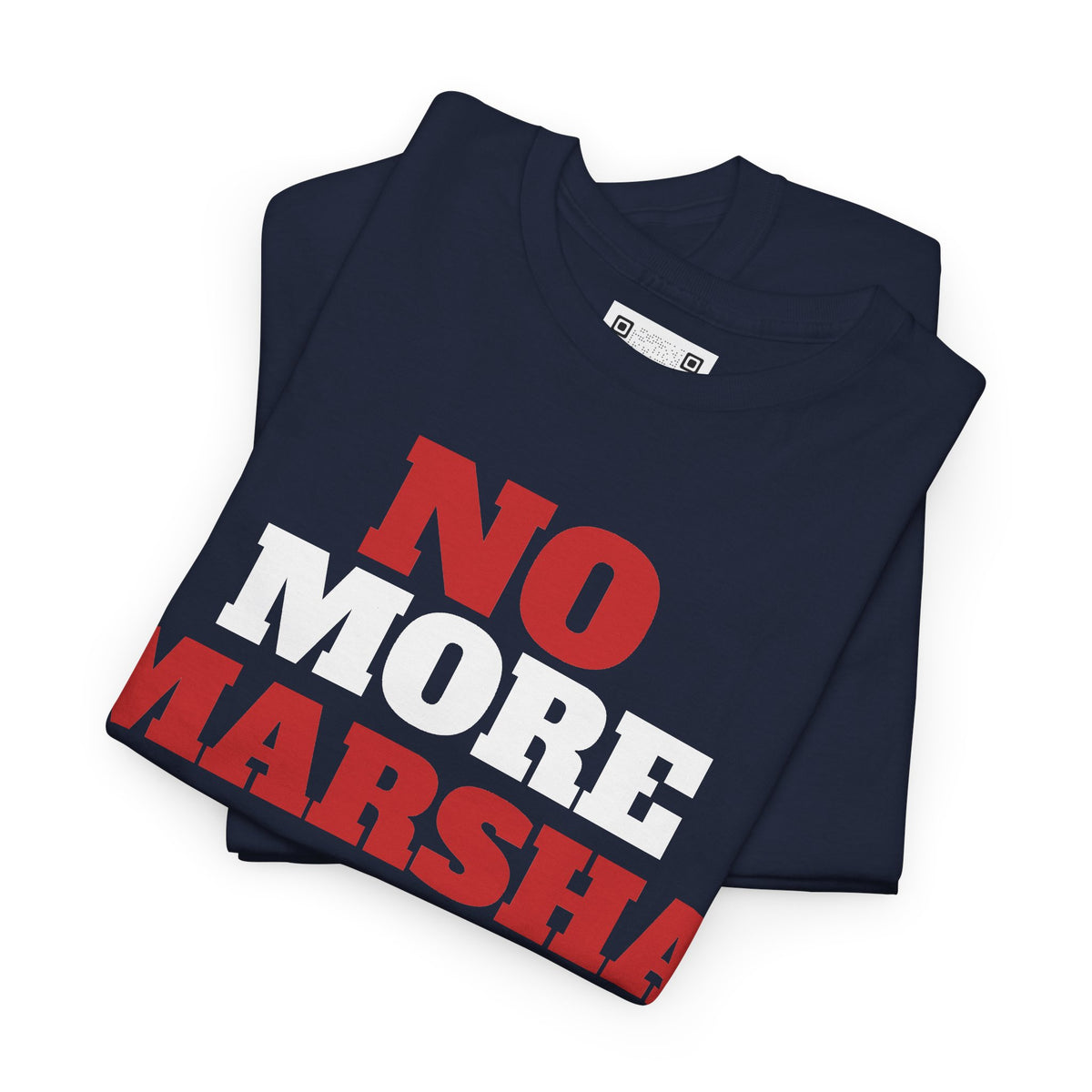 NO MORE MARSHA Unisex Crewneck T‑Shirt - Tennessee Governor Election Campaign 2026