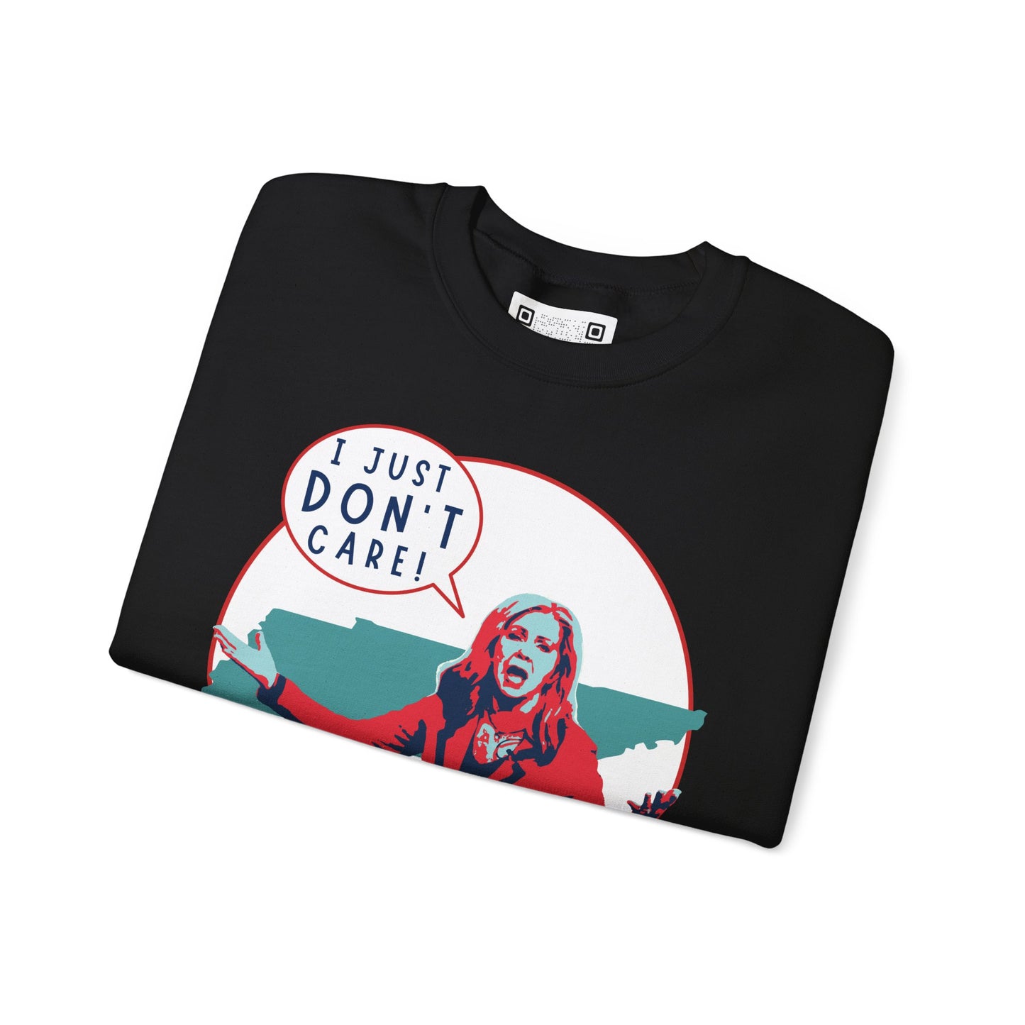 "I Just Don't Care" Anti-Marsha Blackburn Sweatshirt | TN 2026