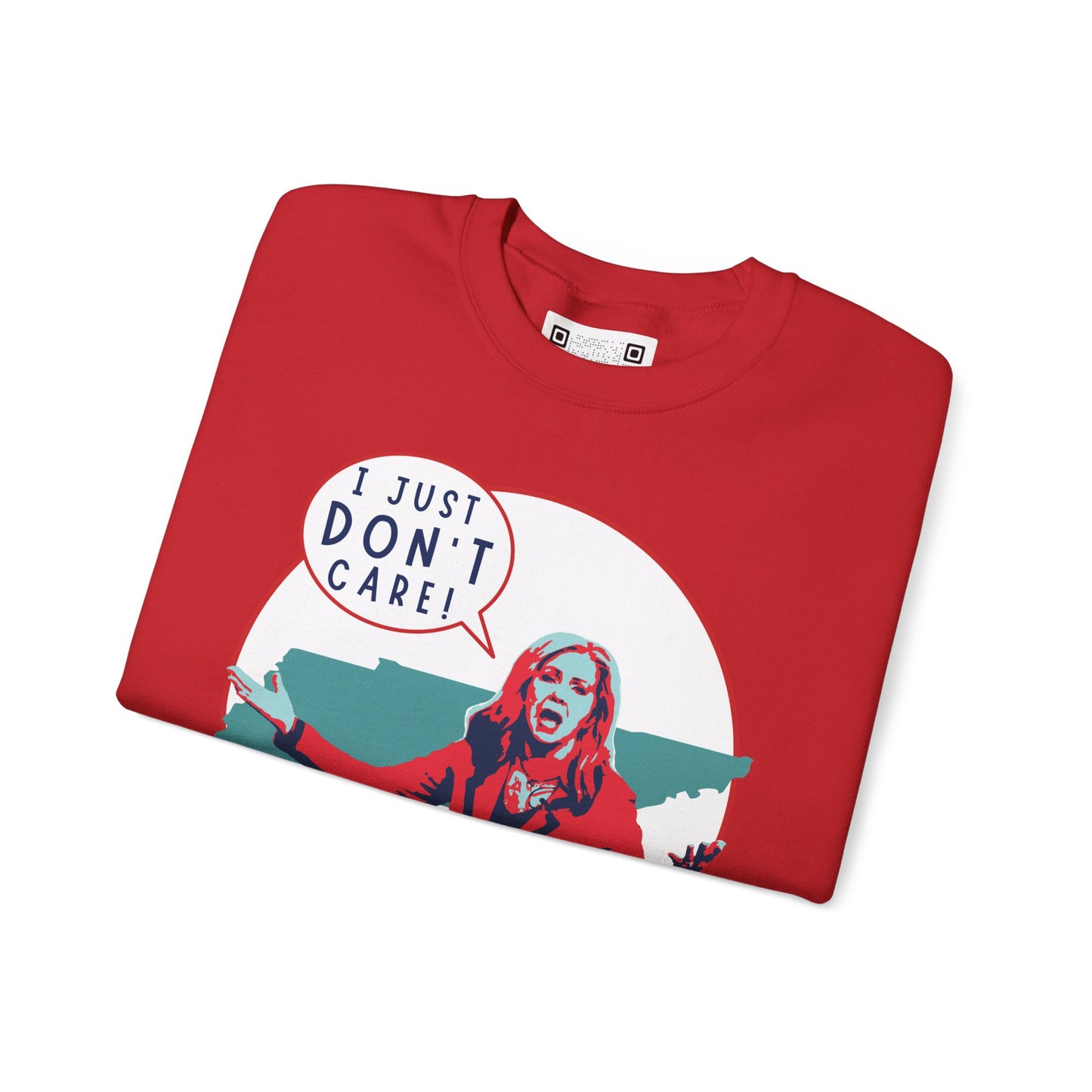 "I Just Don't Care" Anti-Marsha Blackburn Sweatshirt | TN 2026