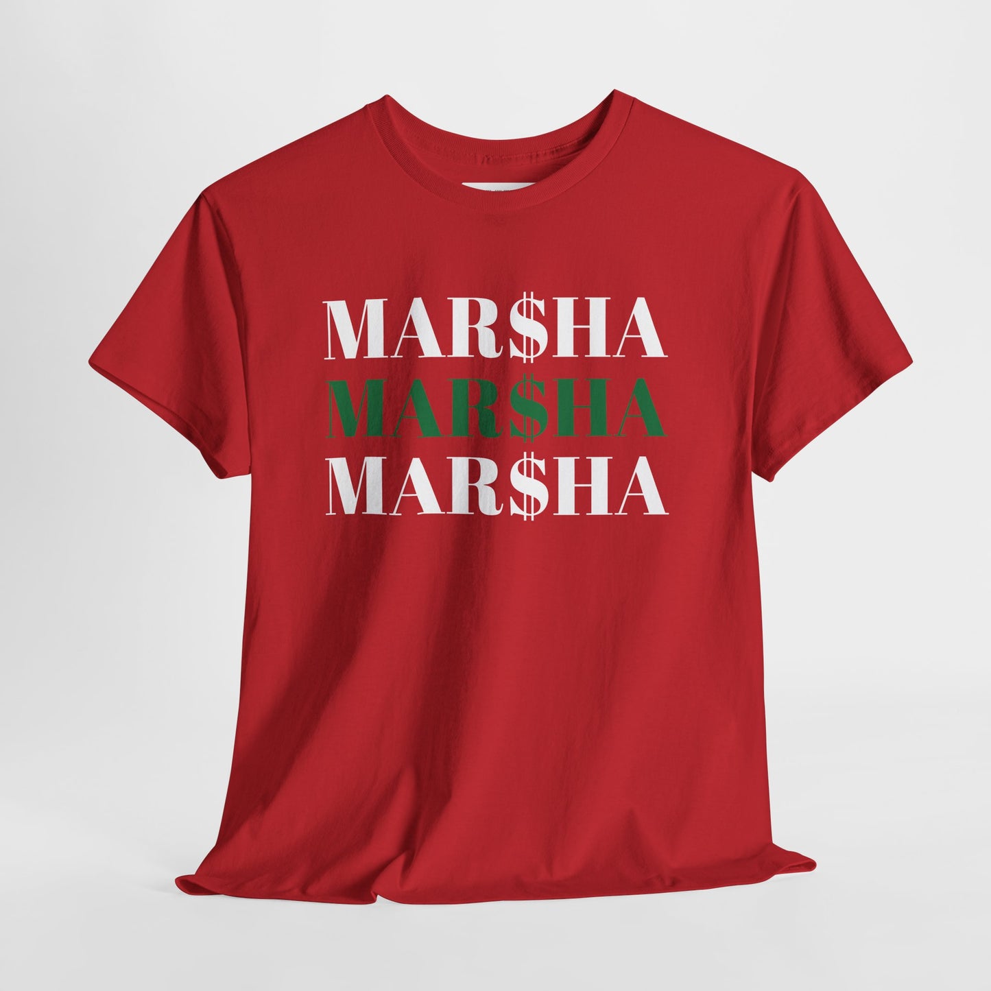 MAR$HA MAR$HA MAR$HA Unisex Crewneck T-Shirt | TN 2026 Anti-Marsha Blackburn