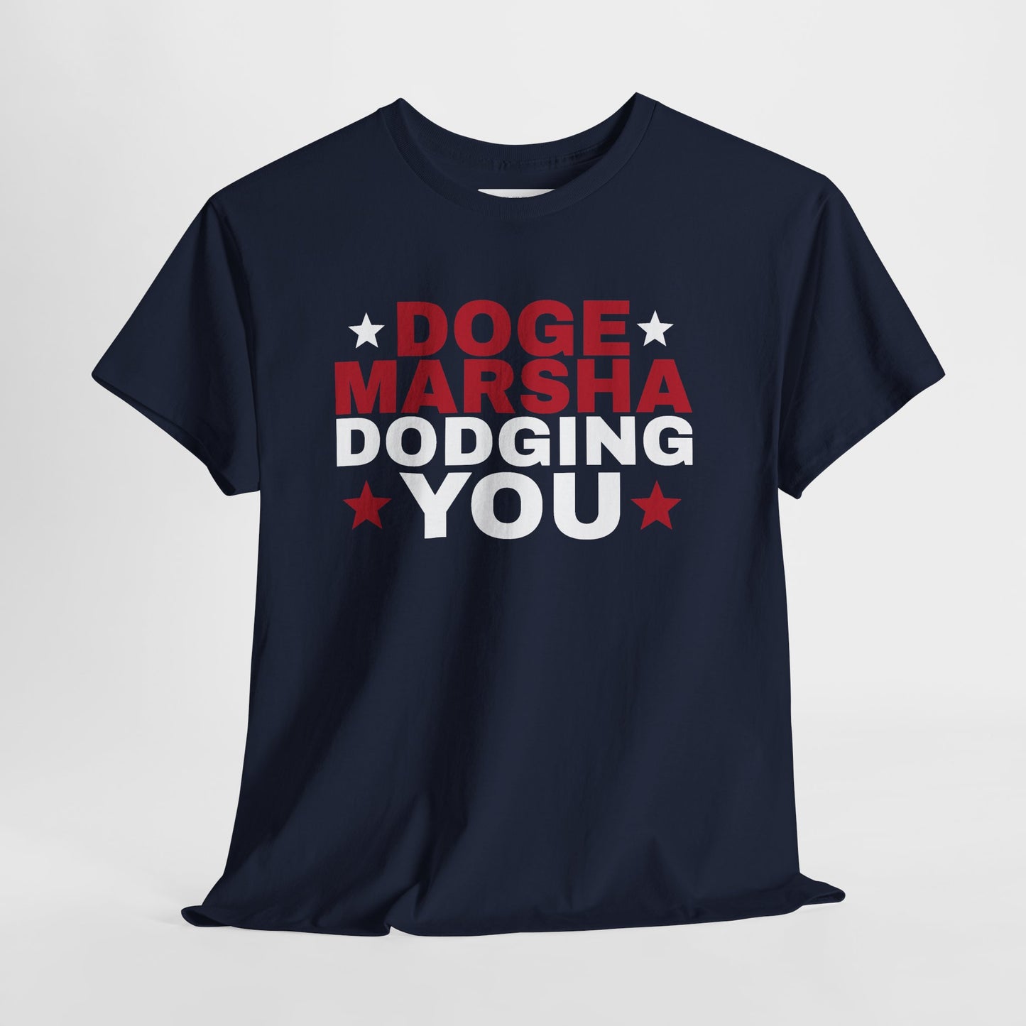 DOGE MARSHA DODGING YOU Unisex Crewneck T-Shirt - Tennessee Governor Election Campaign 2026