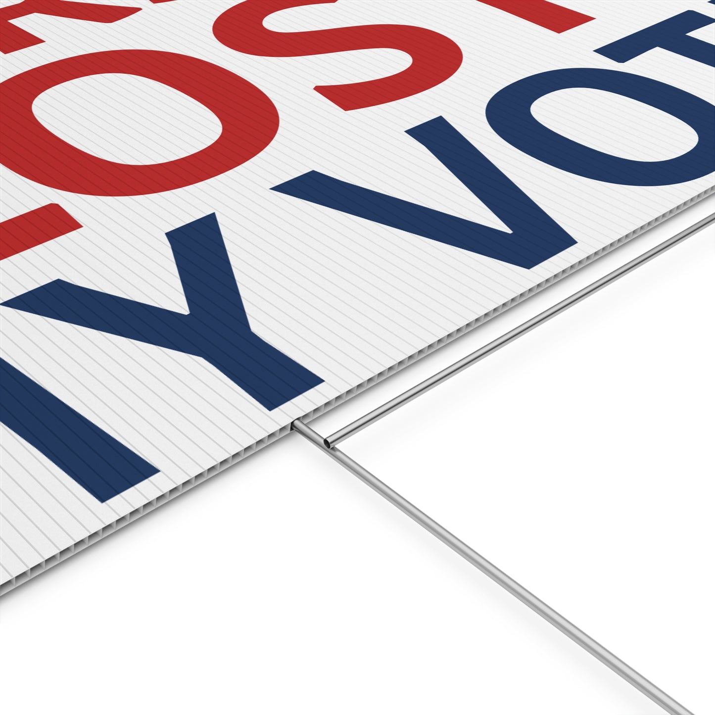 "Marsha Lost My Vote" Yard Sign | Anti-Marsha Blackburn TN 2026 Election