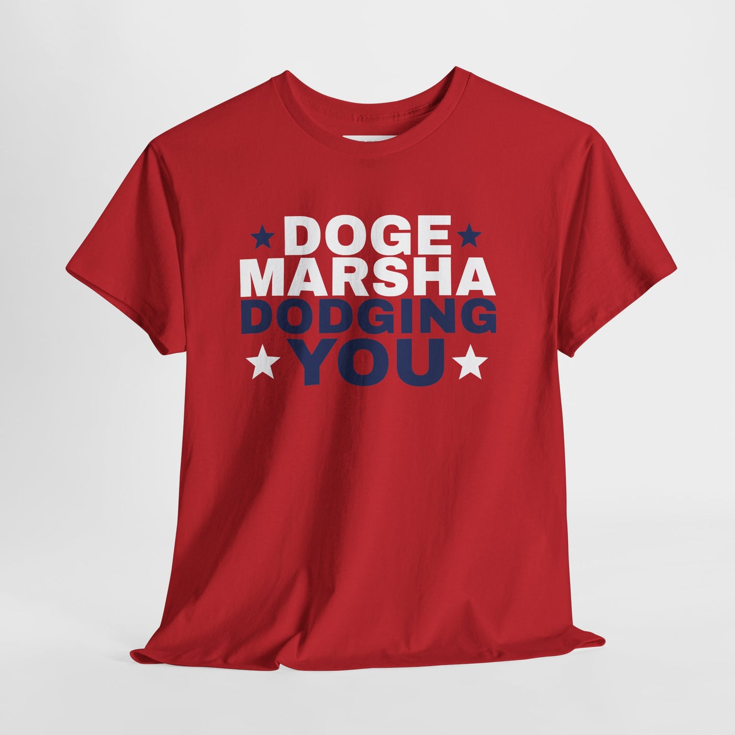 DOGE MARSHA DODGING YOU Unisex Crewneck T-Shirt - Tennessee Governor Election Campaign 2026