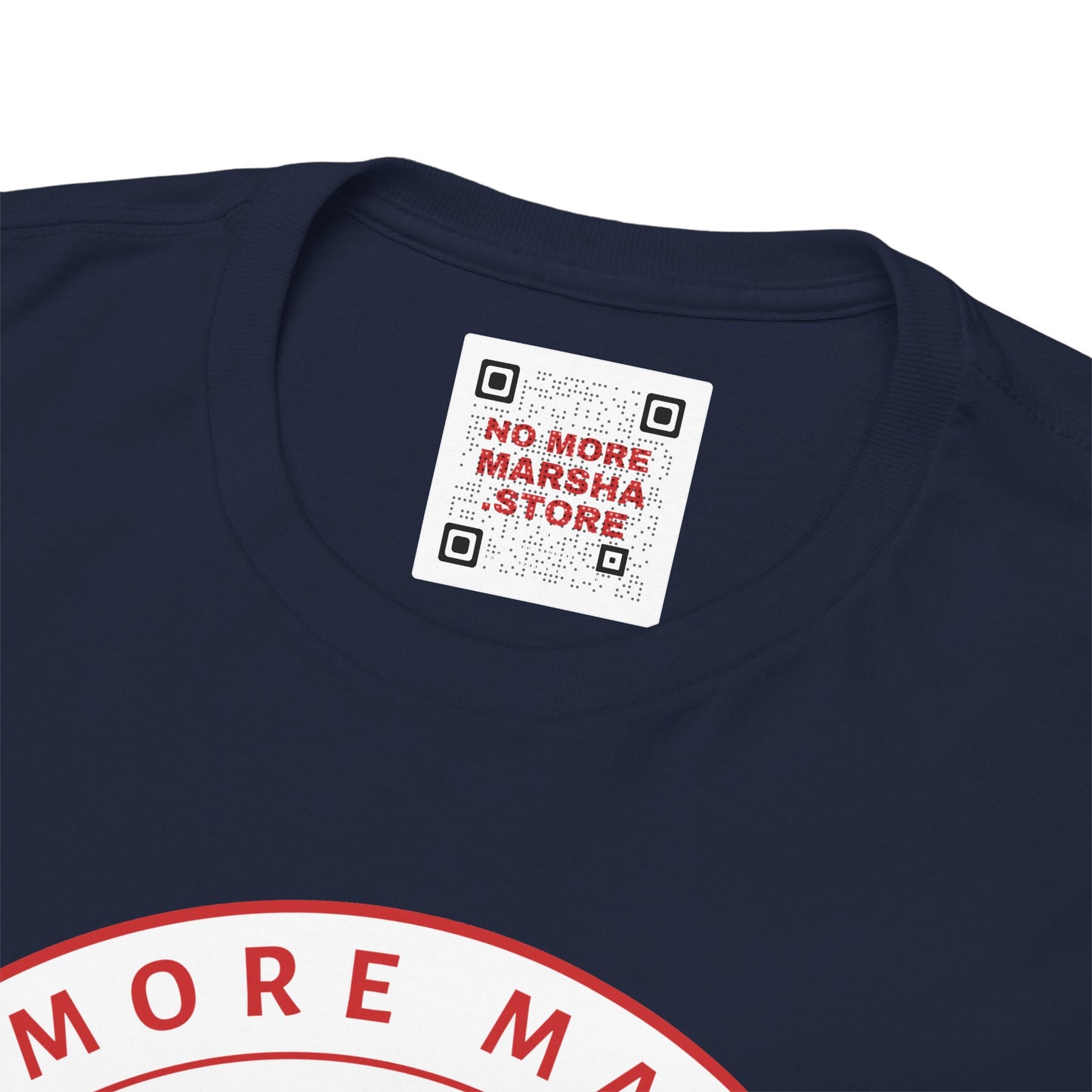 "No More Marsha" Logo Graphic Tee | TN 2026 Anti-Marsha Blackburn T-Shirt
