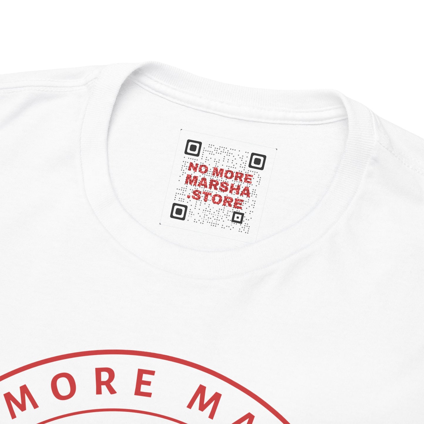 "No More Marsha" Logo Graphic Tee | TN 2026 Anti-Marsha Blackburn T-Shirt
