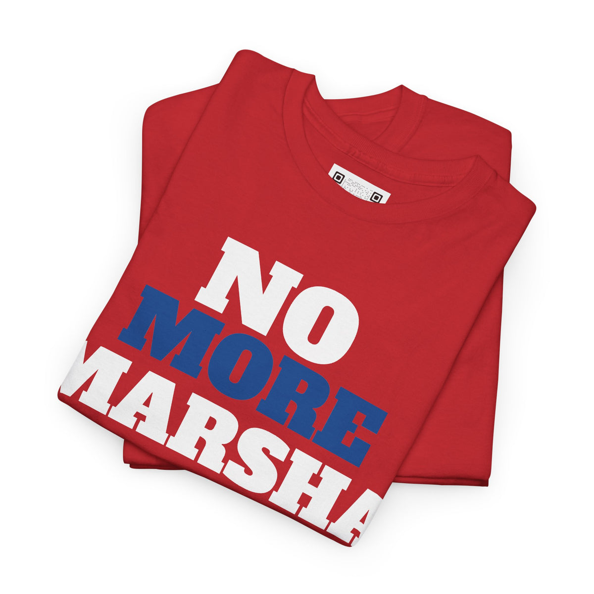NO MORE MARSHA Unisex Crewneck T‑Shirt - Tennessee Governor Election Campaign 2026