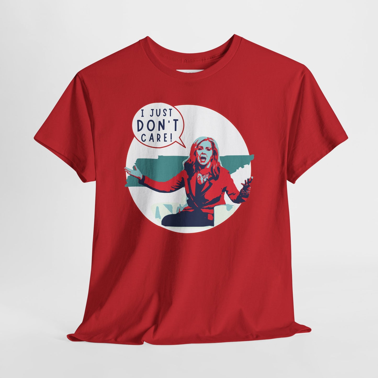 "I Just Don't Care" Anti-Marsha Blackburn T-Shirt | TN 2026
