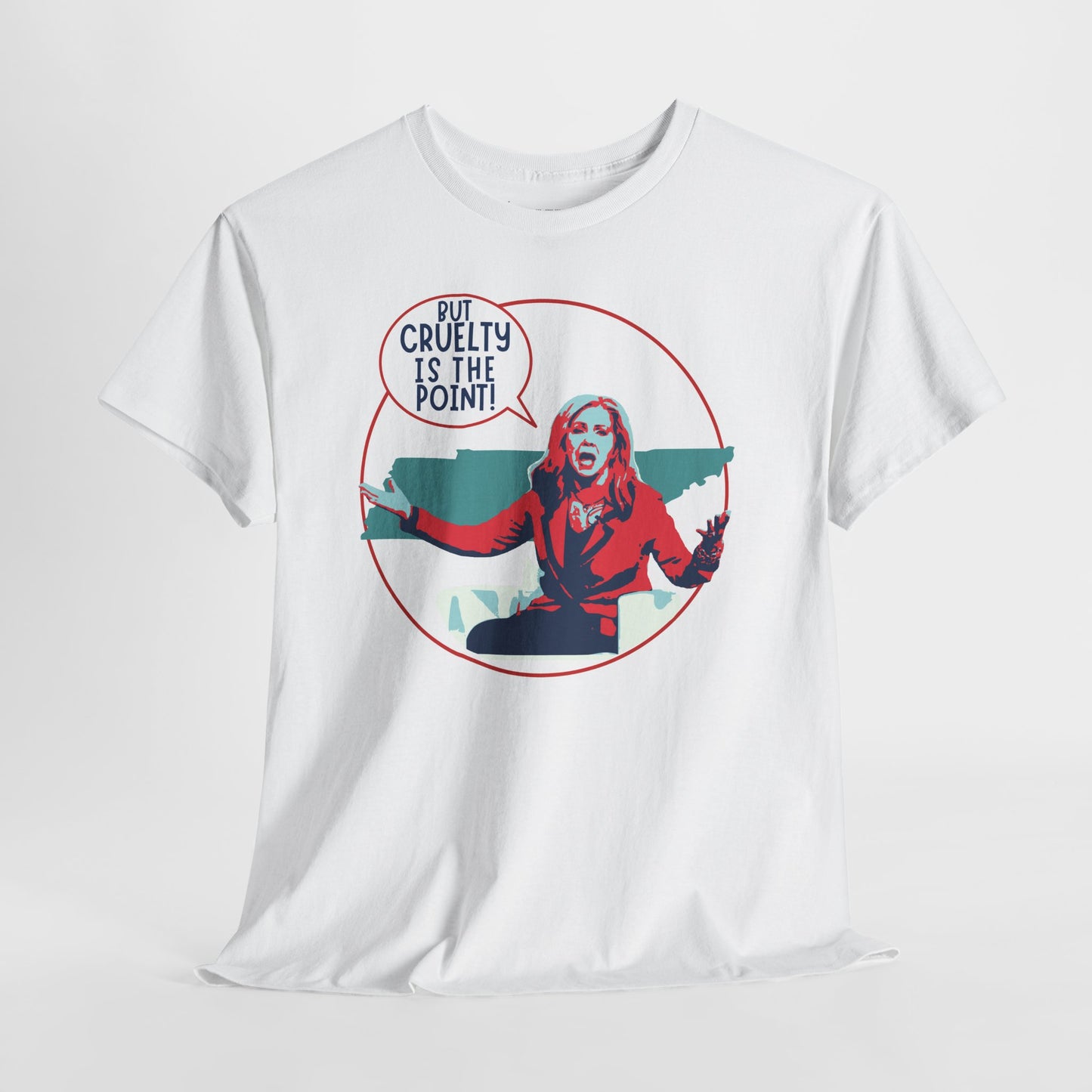 "Cruelty Is the Point" Anti-Marsha Blackburn T-Shirt | TN 2026