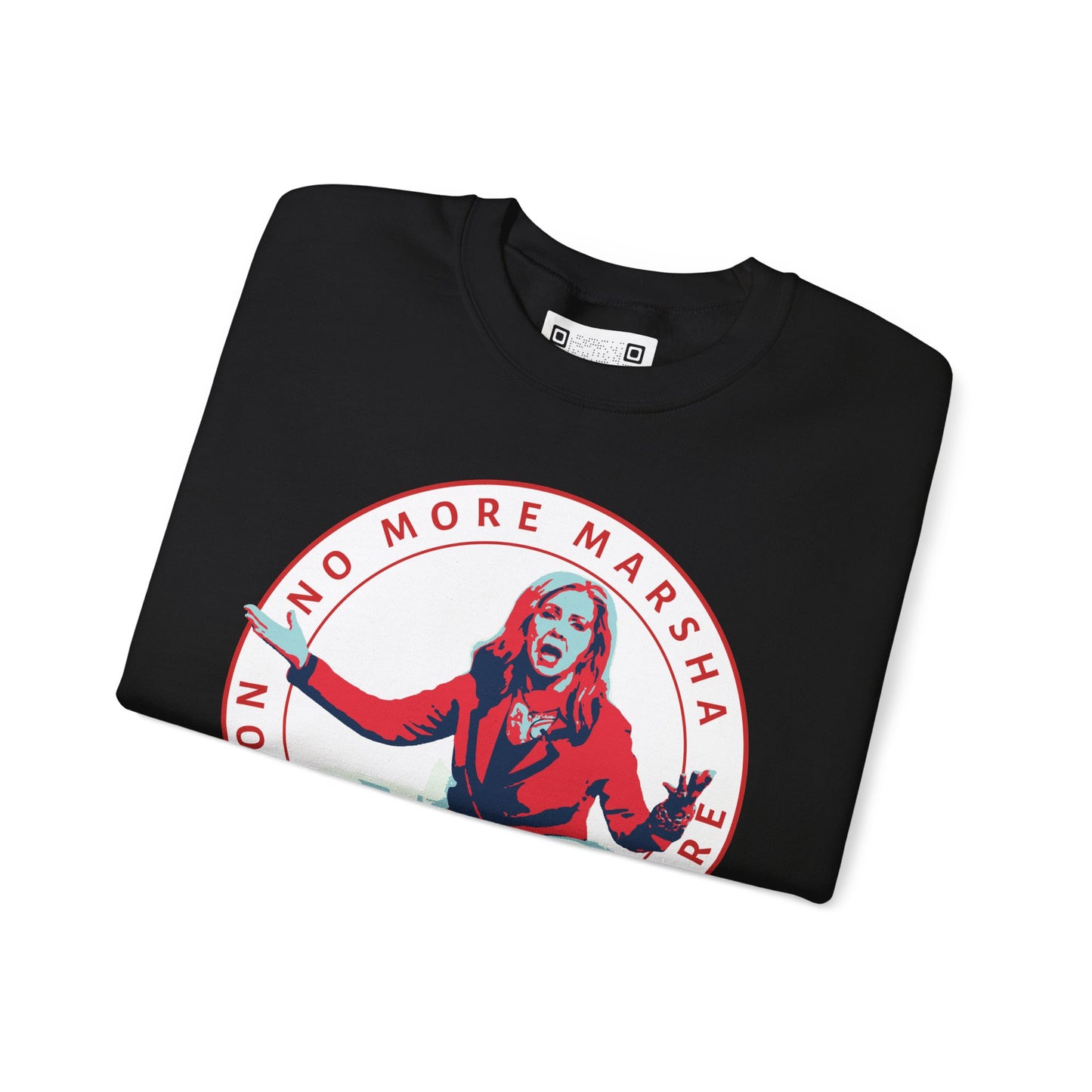 "No More Marsha" Logo Crewneck Sweatshirt | TN 2026 Anti-Marsha Blackburn