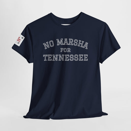 "No Marsha for Tennessee" Anti-Marsha Blackburn T-Shirt | TN Governor Election 2026