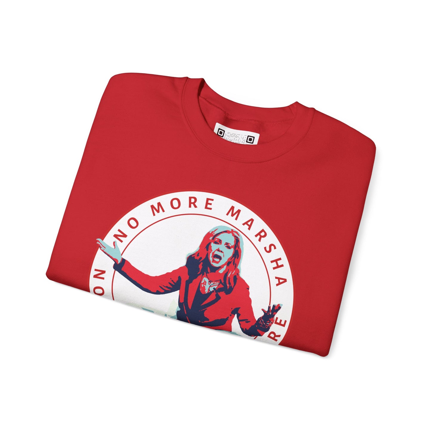 "No More Marsha" Logo Crewneck Sweatshirt | TN 2026 Anti-Marsha Blackburn