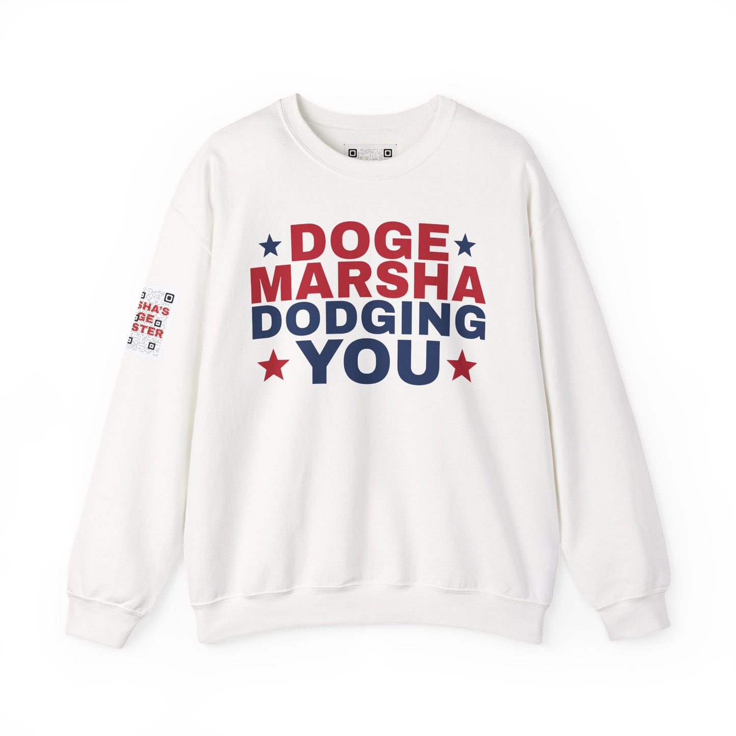 "DOGE Marsha: Dodging You" Anti-Marsha Blackburn Sweatshirt | TN 2026
