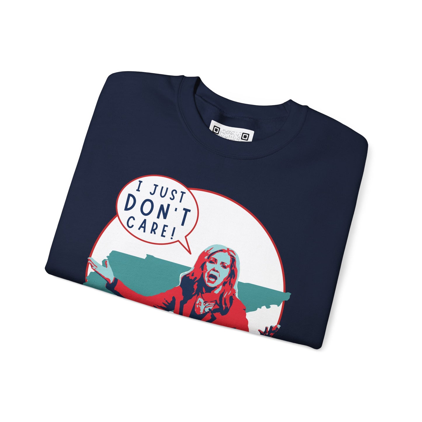 "I Just Don't Care" Anti-Marsha Blackburn Sweatshirt | TN 2026