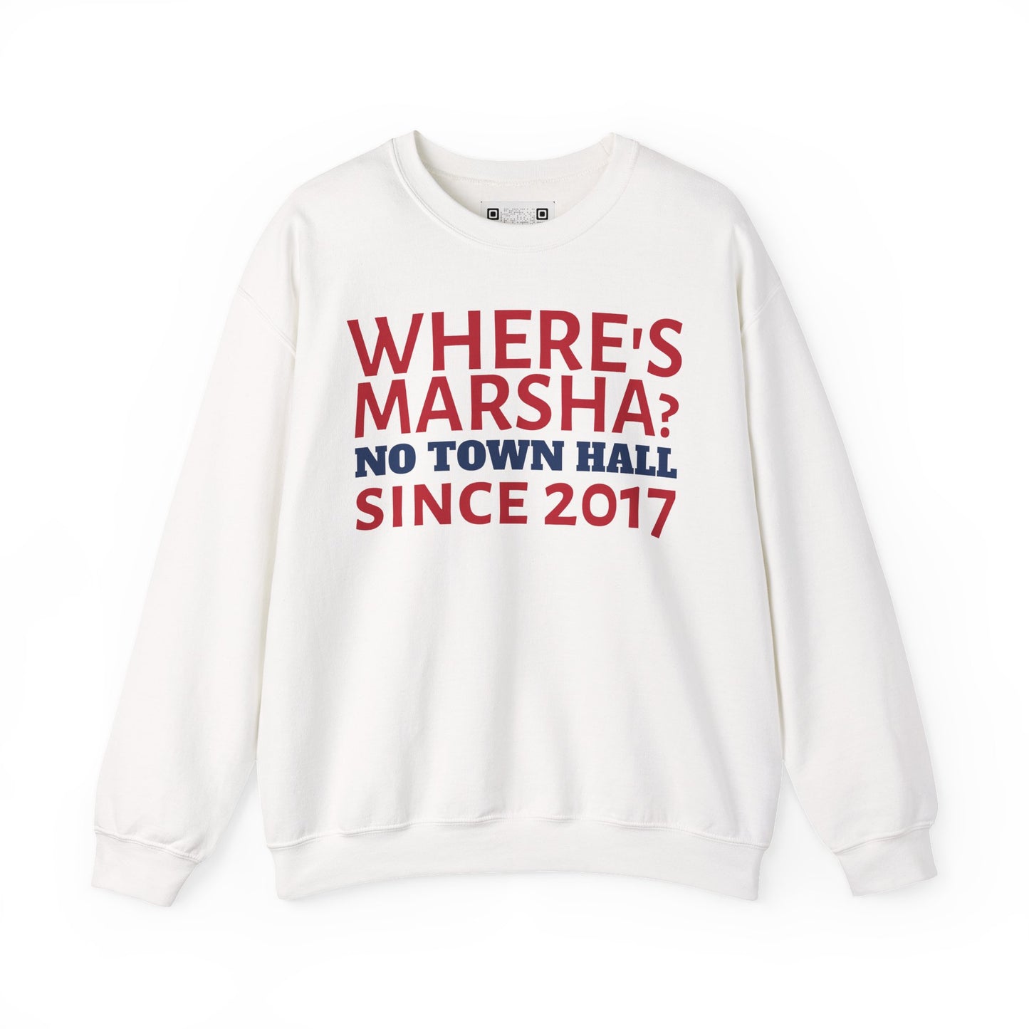 "Where's Marsha? No Town Hall Since 2017" Anti-Marsha Blackburn Sweatshirt | TN 2026