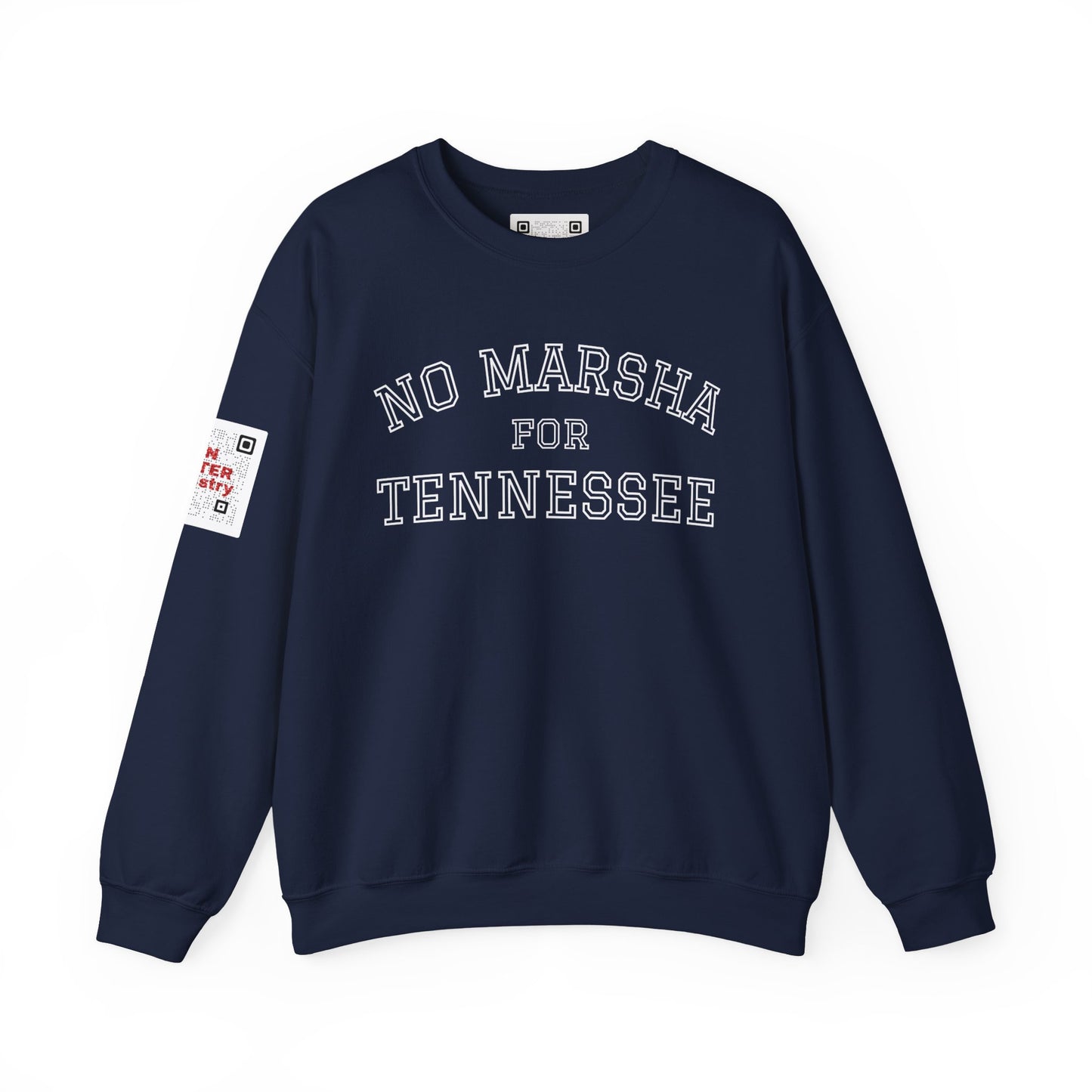 "No Marsha for Tennessee" Anti-Marsha Blackburn Sweatshirt | TN Governor Election 2026