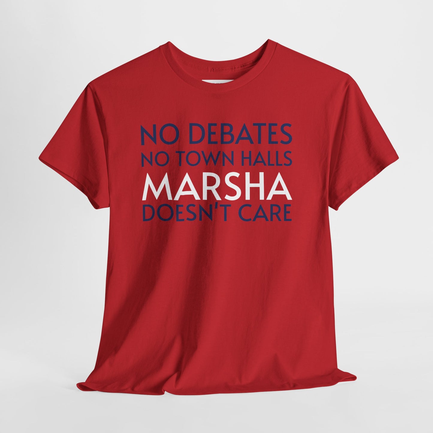 "No Debates, No Town Halls" Anti-Marsha Blackburn T-Shirt | TN 2026