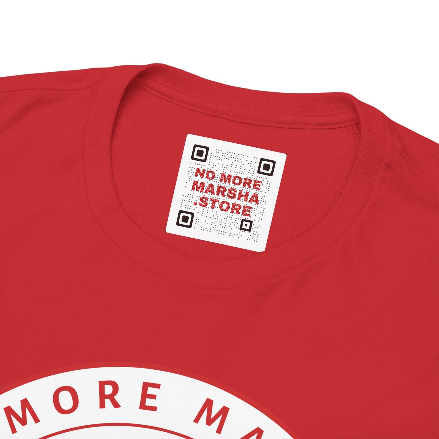 "No More Marsha" Logo Graphic Tee | TN 2026 Anti-Marsha Blackburn T-Shirt