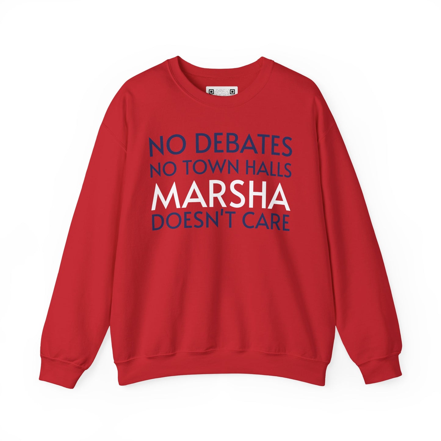 "No Debates, No Town Halls" Anti-Marsha Blackburn Sweatshirt | TN 2026