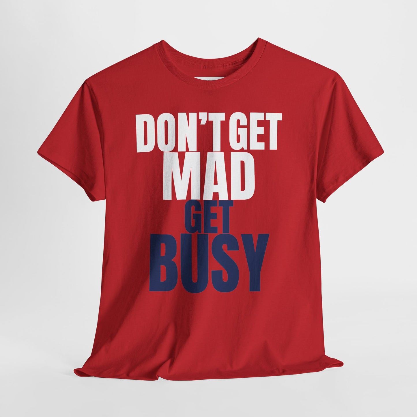 "Don't Get Mad, Get Busy" Anti-Marsha Blackburn T-Shirt | TN 2026
