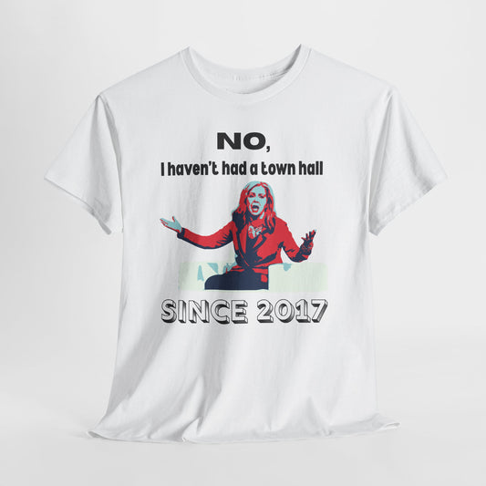"No Town Hall Since 2017" Anti-Marsha Blackburn T-Shirt | TN 2026