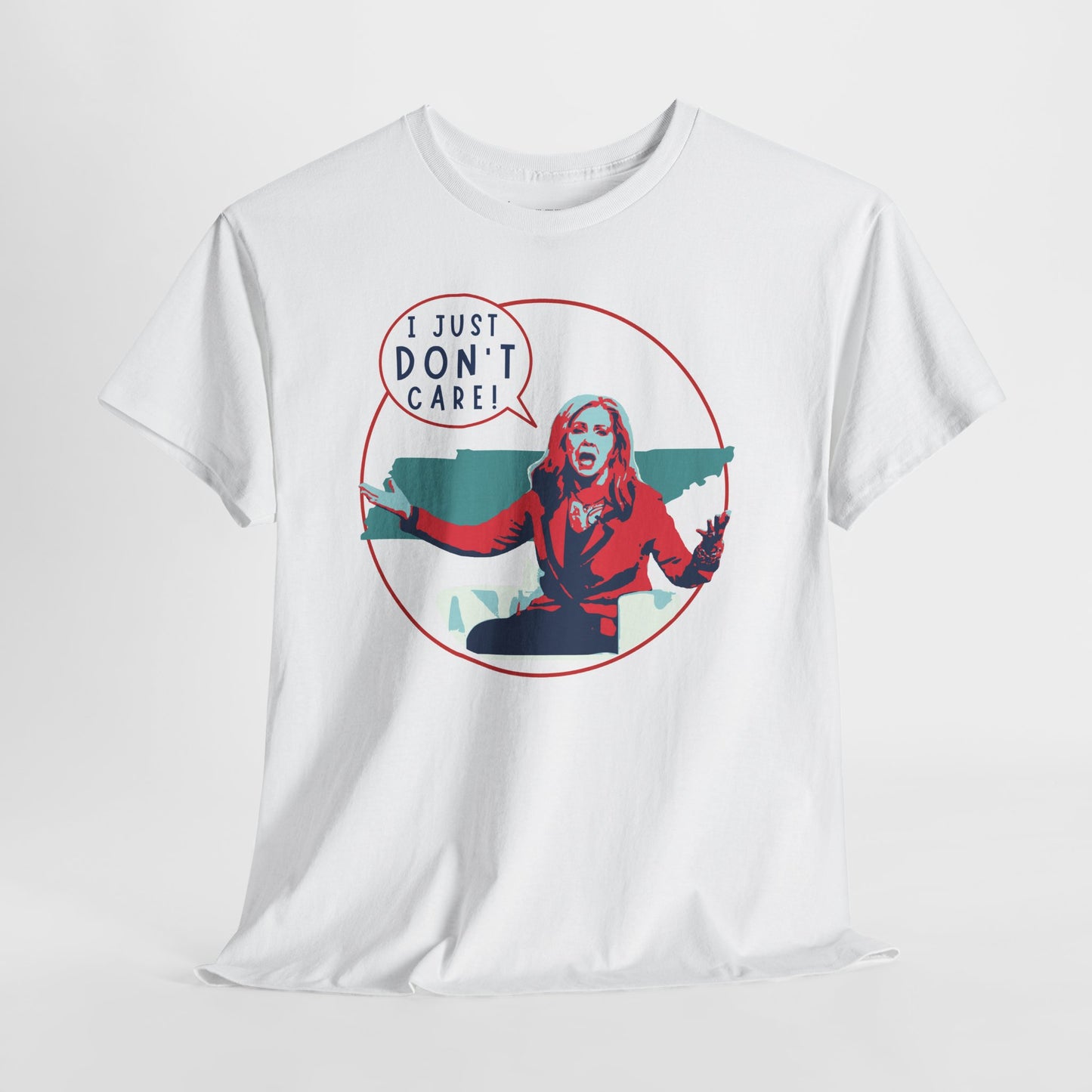 "I Just Don't Care" Anti-Marsha Blackburn T-Shirt | TN 2026