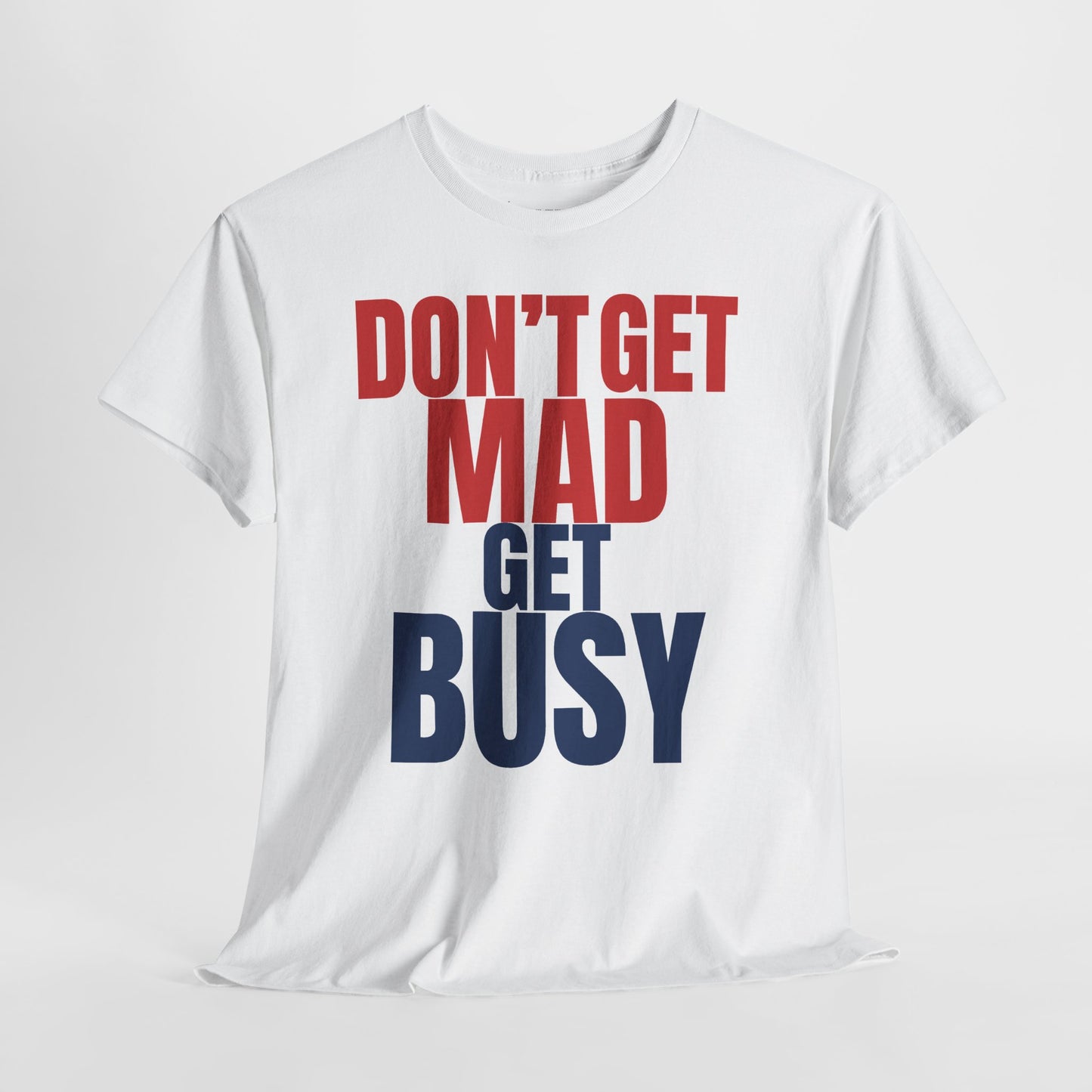 "Don't Get Mad, Get Busy" Anti-Marsha Blackburn T-Shirt | TN 2026